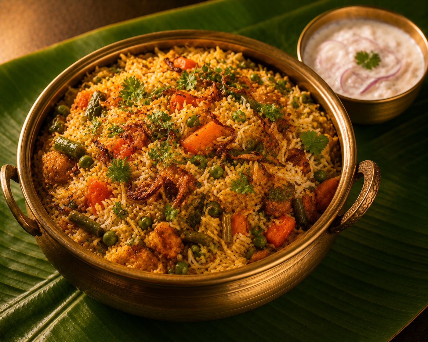Veg Biryani South Indian at Sri Skanda Bhavan
