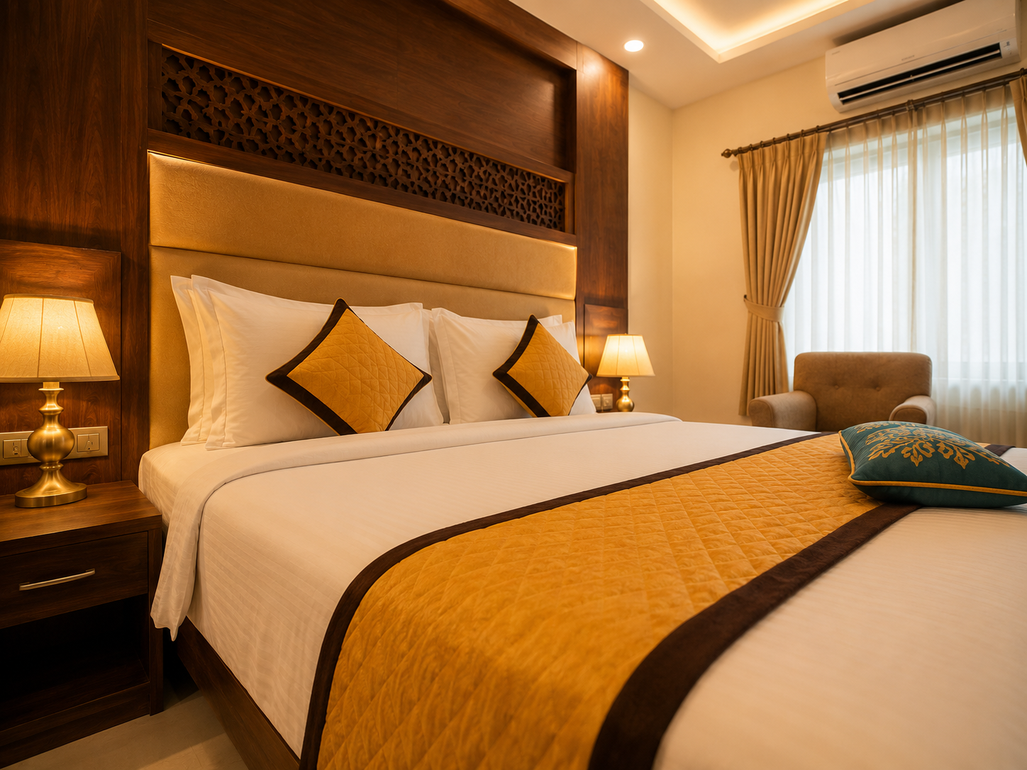 AC Room Family Suite at Sri Skanda Bhavan Thirukkadaiyur - 4 persons