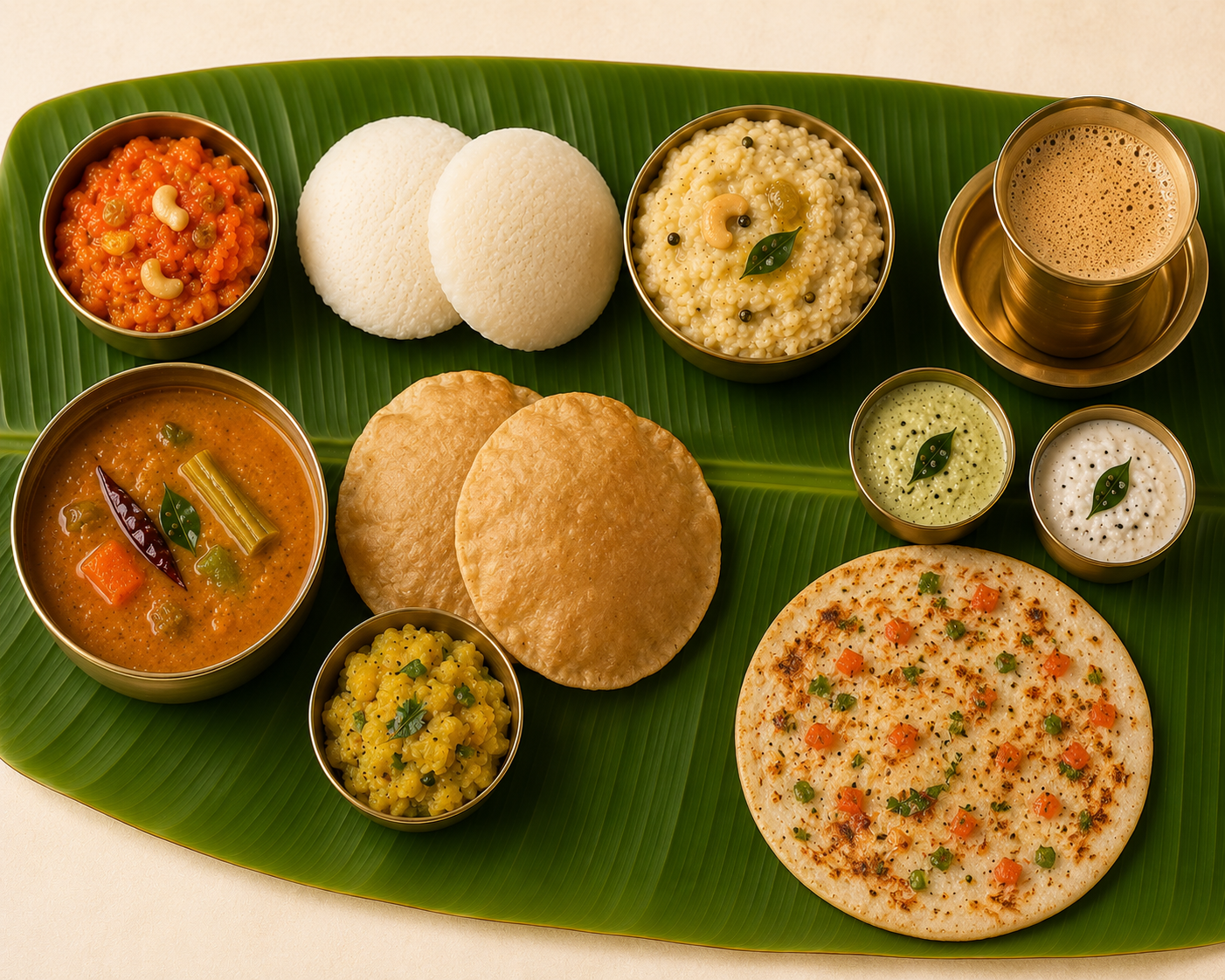 Vaitheegam Breakfast Plan 2 - Sri Skanda Bhavan Breakfast